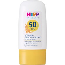 Hype Store Hipp Babysanft Güneş Kremi-Yüz Için 30 ml