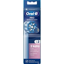Hype Store Oral-B Sensitive X-Filament Şarjlı Diş Fırçası Yedek Başlığı 2 Adet