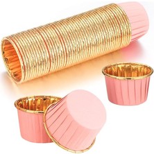 Hype Store 25LI Muffin Kalıbı - Cupcake Kalıpları, Su Geçirmez ve Yağ Geçirmez Pişirme Kağıtları, Ev Veya Parti