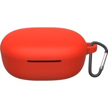 Guleron Xiaomi Redmi Buds 4 Lite Uyumlu Silikon Kılıf+Kanca