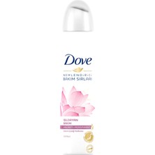 Hype Store Dove Kadın Sprey Deodorant Lotus Çiçeği Kokusu Işıldayan Bakım, 150 ml