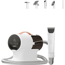 Hype Store Profesyonel Evcil Hayvan Bakım Seti Kedi Köpek Tarağı Vakumlu Tıraş Makinesi Tüy Toplama Aleti ve Ta