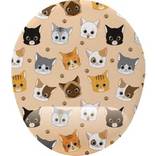 Hype Store Kedi Desenli Bilek Destekli Mouse Pad