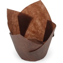 Hype Store 100LÜ Muffin Kalıbı - Cupcake Kalıpları, Su Geçirmez ve Yağ Geçirmez Pişirme Kağıtları, Ev Veya Part