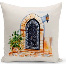 Bertille Home Ramazan Serisi Çift Tarafı Dijital Baskılı Kırlent Kılıfı (Ramadan Cushion Cover)