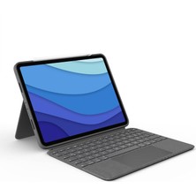 Hype Store Combo Touch Klavyeli iPad Kılıfı, Ayrılabilir, Trackpad ve Smart Connector Özellikli, Arka Aydınlatm