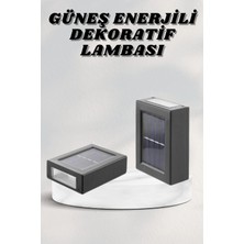 Bahçe Aydınlatması Solar Güneş Enerjili Dekoratik LED Işıklı Lamba
