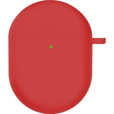 Guleron Xiaomi Redmi Buds 4 Silikon Kılıf+Kancalı