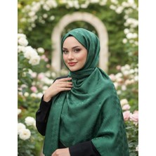 Revam Collection Kazayağı Deseni İpeksi Jakar Şal