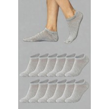 UZN Socks 8 Çift Siyah No-Show Çorap - Pamuklu, Rahat ve Görünmez Spor Çorabı Erkek Kadın Unisex