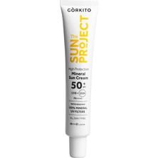 Hype Store Görkito The Sun Project Yüksek Korumalı AYDINLATICI%100 Mineral Güneş Kremi High Protection Mineral