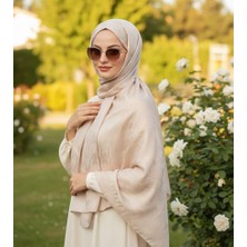 Revam Collection Kazayağı Deseni Ipeksi Jakar Şal