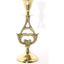 Lokiboo Tekli Pirinç Şamdan 27768 - Lisinya