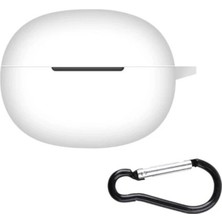 Guleron Realme Buds T100 Uyumlu Silikon Kılıf Kanca