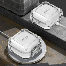 Guleron Samsung Galaxy Buds Core Uyumlu Transparan Tank Kılıf +Kanca 1.kalite