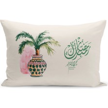 Bertille Home Ramazan Serisi Çift Tarafı Dijital Baskılı Kırlent Kılıfı (Ramadan Cushion Cover)