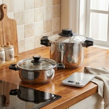 Karaca Quick And Safe 4+6 Lt Düdüklü Tencere - Hızlı Pişirme ve Emniyet Kilitli