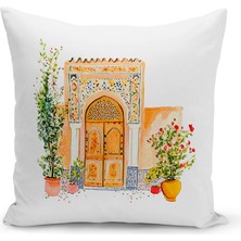 Bertille Home Ramazan Serisi Çift Tarafı Dijital Baskılı Kırlent Kılıfı (Ramadan Cushion Cover)