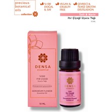 Densa Essential %100 Saf & Doğal Itır Çiçeği  Uçucu Yağı 10 ml Buhurdanlık Difüzör Aromaterapi Mum Masajı Cilt Saç Bakımı