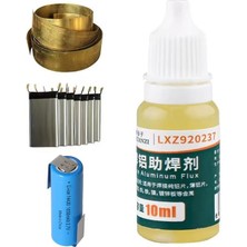 Novytech Sıvı Lehim Flux Pastası 10ML Paslanmaz Çelik Nikel Alüminyum Bakır