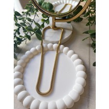 Stainless Steel Çelik Kalın Hasır Kordon Kolye