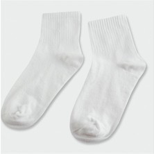 LTG Nova Beyaz Renkli Erkek Kolej Çorap