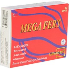 Mega Fert Koenzim Q10 200 Mg 30 Kapsül