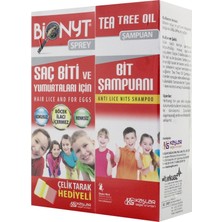 Bionyt Bit Spreyi 100 ml + Bionyt Tea Tree Oil Şampuan 150 ml - Kofre
