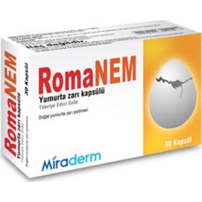 Miraderm Romanem Yumurta Zarı 30 Kapsül