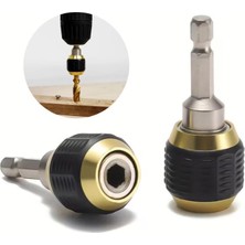 Depomega Manyetik Bits Uç Tutucu Matkap Ucu Hızlı Değiştirme Uzatma Aparatı