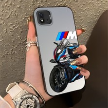 HONTINGA Realme C11 2021 ile Uyumlu Kılıfı Silikon Kenar Sert Arka Düşüme Önleyici Basitlik Anti Düşme Kamera Korumali Bmw Desen Telefon Kılıfı K1-0590