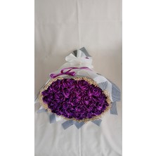 Hediye tasarla Mor Buket