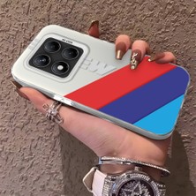 HONTINGA Xiaomi Redmi Note 14 Pro 5g ile Uyumlu Kılıfı Silikon Kenar Sert Arka Düşüme Önleyici Basitlik Anti Düşme Kamera Korumali Bmw Desen Telefon Kılıfı K1-0591