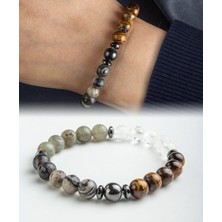 Doğal Taş Aslan Burcu Bileklik