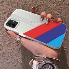 HONTINGA Samsung Galaxy A03 ile Uyumlu Kılıfı Silikon Kenar Sert Arka Düşüme Önleyici Basitlik Anti Düşme Kamera Korumali Bmw Desen Telefon Kılıfı K1-0591