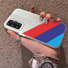 HONTINGA Samsung Galaxy A14 ile Uyumlu Kılıfı Silikon Kenar Sert Arka Düşüme Önleyici Basitlik Anti Düşme Kamera Korumali Bmw Desen Telefon Kılıfı K1-0591