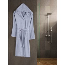 Eymir Home Collection Kapüşonlu Erkek/Kadın Bornoz Yetişkin Unisex Pamuk