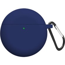 Guleron Huawei Freebuds 4 Uyumlu Kılıf Mat Silikon + Askılık