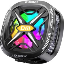 Braventa Collection Dm AC05 Manyetik Cep Telefonu Radyatör Soğutucu Fan Hız Kontrollü Güçlü Soğutma Fanı