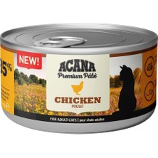Braventa Collection Premium Pate (Ezme) Konserve Yaş Kedi Maması, Tavuklu, 85 gr