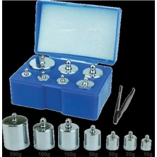 Braventa Collection Diamond Terazi 8 Parça Ağırlık Paslanmaz Krom Gram Seti (300GR-200GR-100GR-50GR-20GR-10GR)