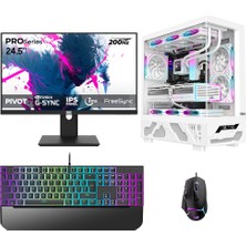 Dragos DRX8024 I7 14700KF 16GB Ram 512GB M2 Nvme SSD Gigabyte 8GB RTX 5060 24.5 Inç 200Hz 1ms Oyuncu Oem Paket