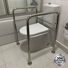 Dekosan Engelli Klozet Yanı Tutunma Barı - Bedensel Engelliler İçin