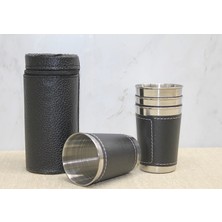 Senson Derili Kılıflı 4'lü Shot Bardak ALK3925 - Lisinya