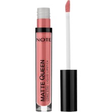Braventa Collection Matte Queen Lipstick 06 Noble Rose Kalıcı Likit Ruj, Nude