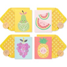 Braventa Collection Papyrus Zarflı Boş Kartlar, Meyve, 20 Adet