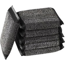 Braventa Collection Glitzi Power Pad Inox, Ekstra Kaliteli, Pas Tutmaz, Zorlu Lekeleri Söker, 2'li Paket