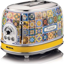 Braventa Collection Ariete Positano Ekmek Kızartma Makinesi 2 Dilim 0155/1P - 810 Watt, Metal Gövde, 2 Dilim Kapasite, B