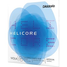 Braventa Collection D'addario H410-XLM Helicore Keman Tel Seti Çoklu Bükülmüş Çelik Çekirdek Ekstra Uzun Orta