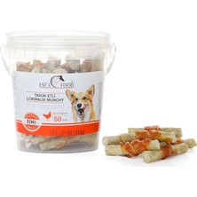 Braventa Collection Tavuklu Lokmalık Munchy 6 Santimetre 50'li Köpek Ödül Maması